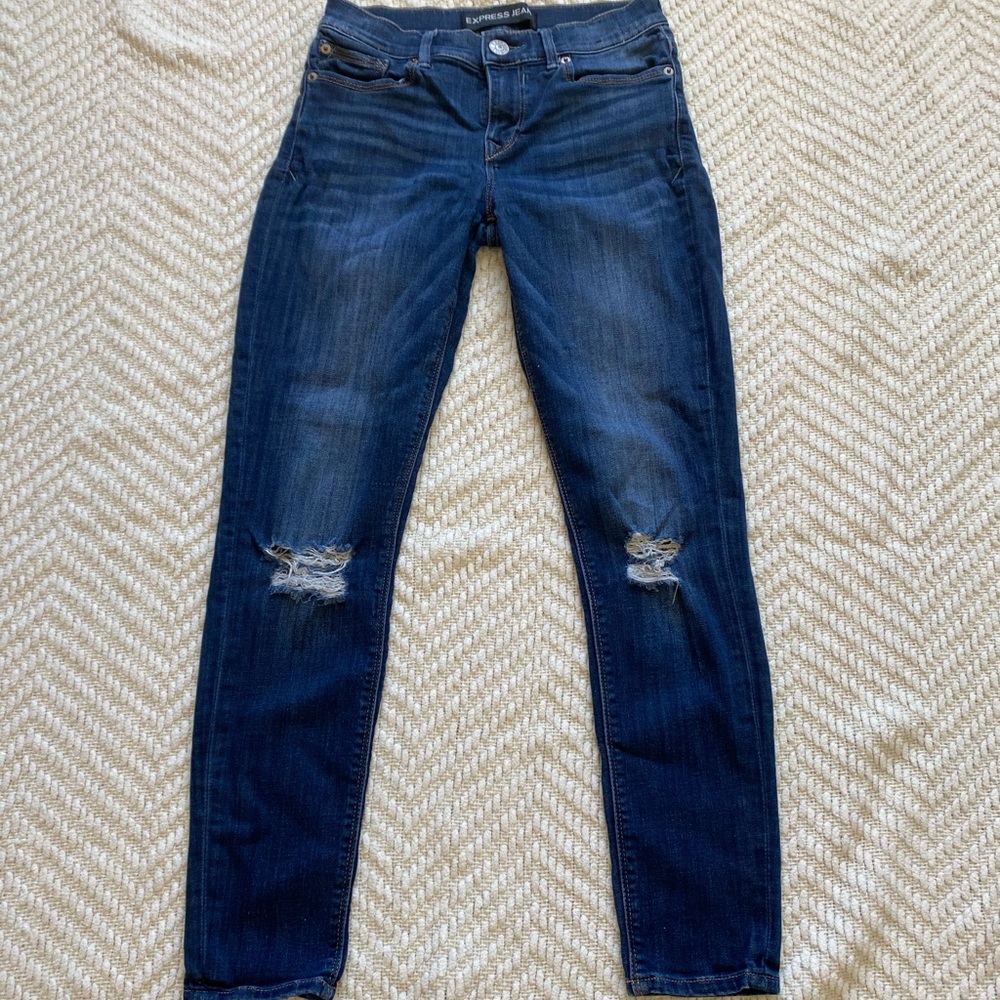 Express Mia jeans legging 0s (0 short)